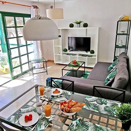 Ferienwohnung Palm Garden - Costa Calma - Pool - Glasfaserinternet Exteriör bild