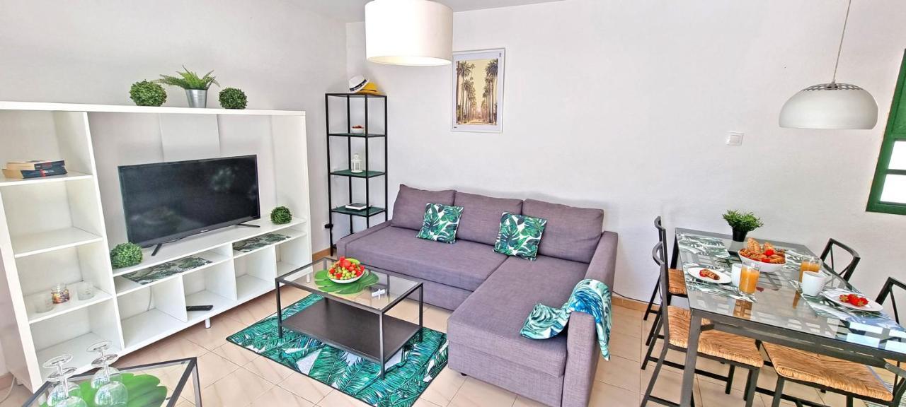 Ferienwohnung Palm Garden - Costa Calma - Pool - Glasfaserinternet Exteriör bild