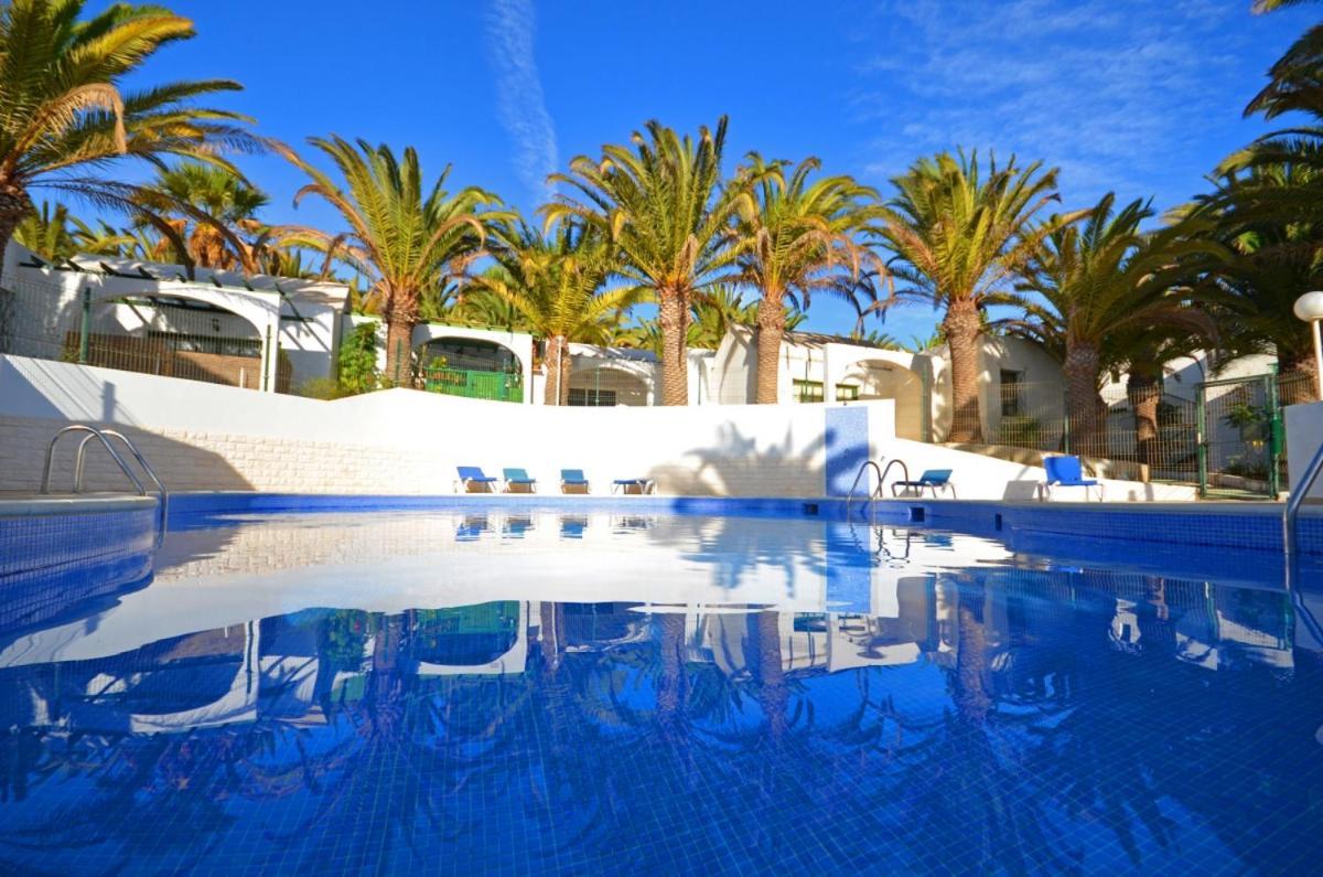 Ferienwohnung Palm Garden - Costa Calma - Pool - Glasfaserinternet Exteriör bild