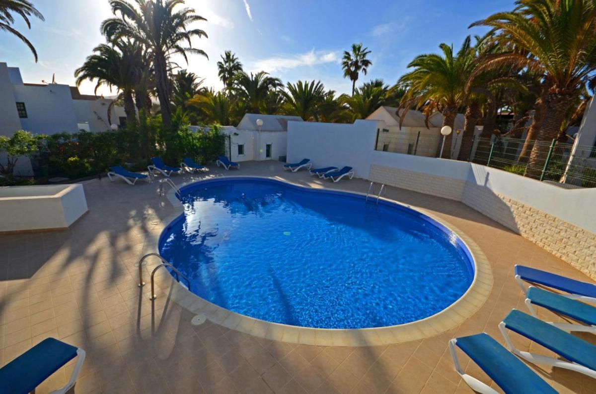 Ferienwohnung Palm Garden - Costa Calma - Pool - Glasfaserinternet Exteriör bild
